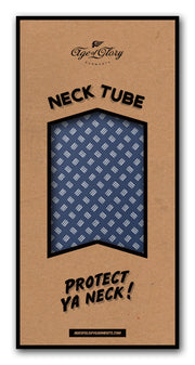 AGE OF GLORY KANOKO NECK TUBE - INDIGO / WHITE