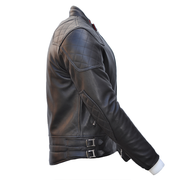 GOLDTOP '76 CAFE RACER JACKET (CE ARMOURED) - BLACK