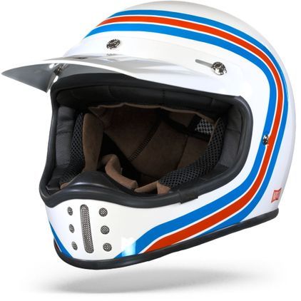 NEXX X.G200 GHARDAIA HELMET - WHITE/RED - M, XL