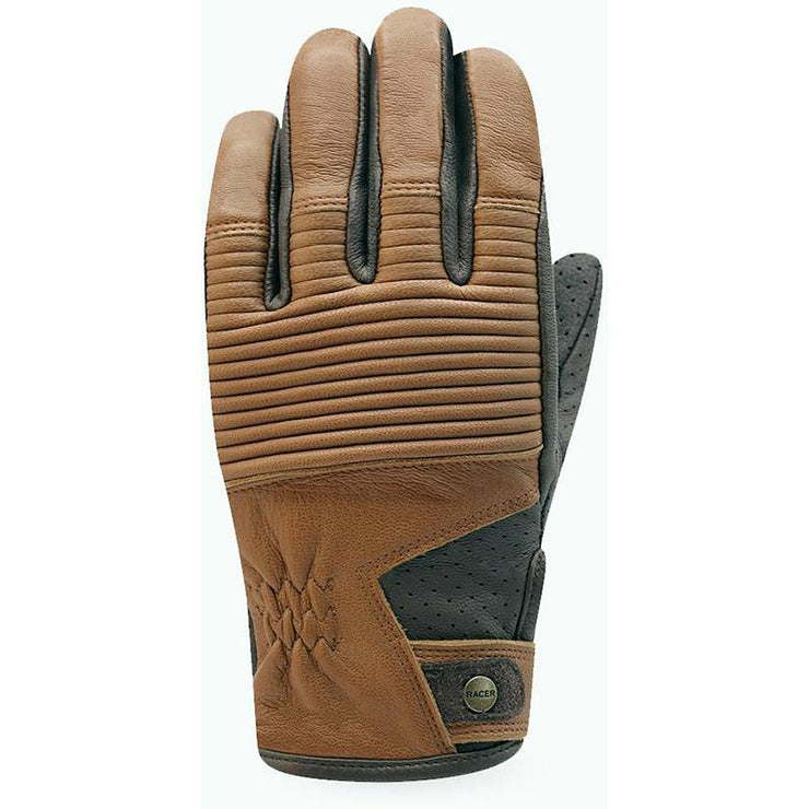 RACER DOMINITIUS GLOVE - BROWN - SIZE S