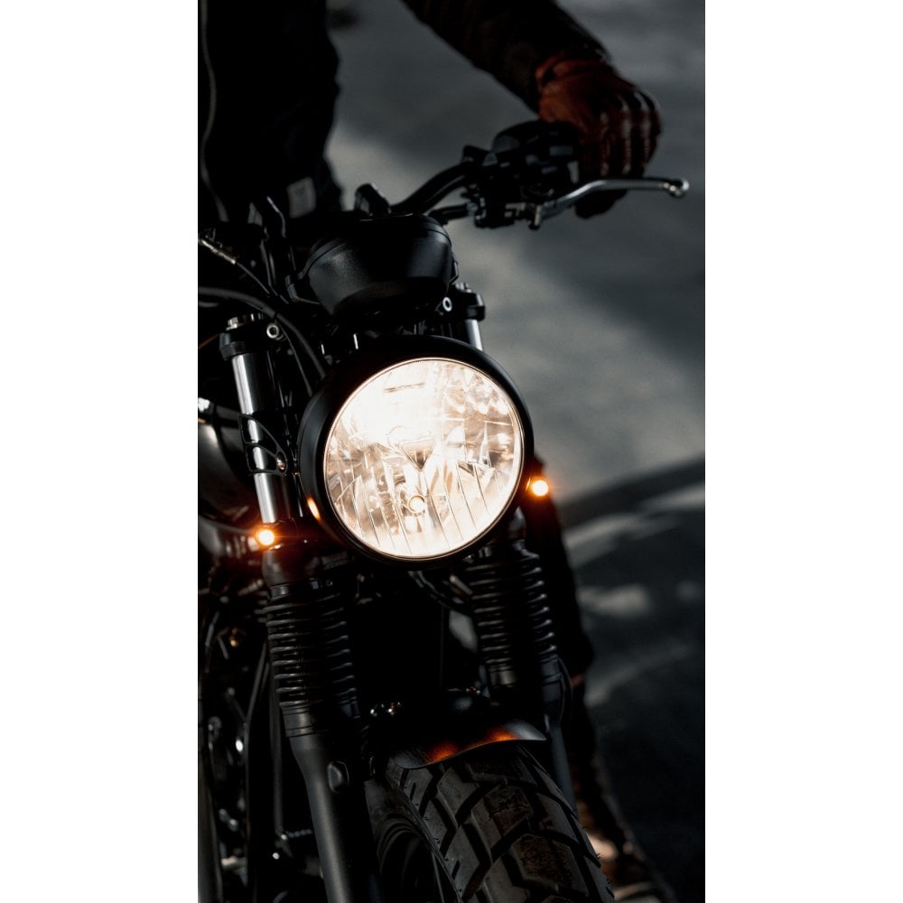 MOTONE PICO LED INDICATOR TURN SIGNALS - PAIR - BLACK - M8
