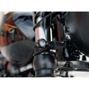 MOTONE PICO LED INDICATOR TURN SIGNALS - PAIR - BLACK - M8
