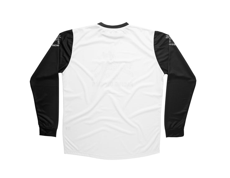 FUEL RACING DIVISION JERSEY - WHITE - XL - LAST ONE!