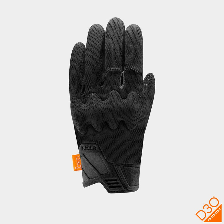 RACER ROCA 3 GLOVE - BLACK/BLACK