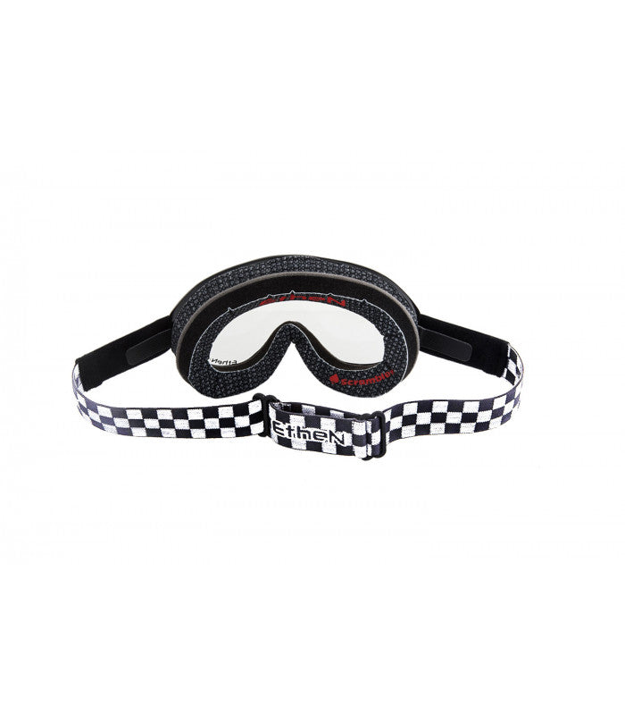 ETHEN SCRAMBLER GOGGLE PHOTOCHROMIC LENS - CHECKER WHITE/BLACK