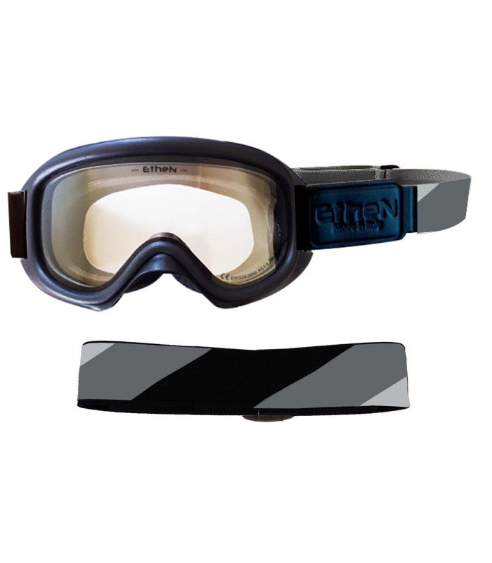 ETHEN BOBBER GOGGLE PHOTOCHROMIC LENS - BLACK/GREY TRI STRIPE