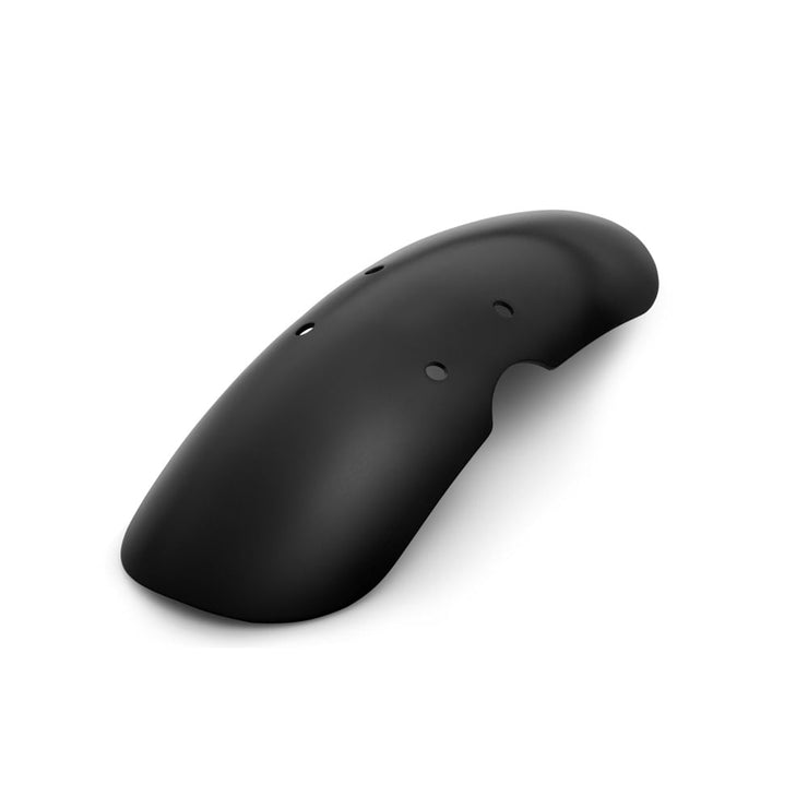 MOTONE SHORTY FRONT MUDGUARD/FENDER - BLACK ANODIZED ALUMINIUM - LC BIKES