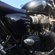 MOTONE STREET TWIN RIBBED SIDE PANELS - GLOSS BLACK