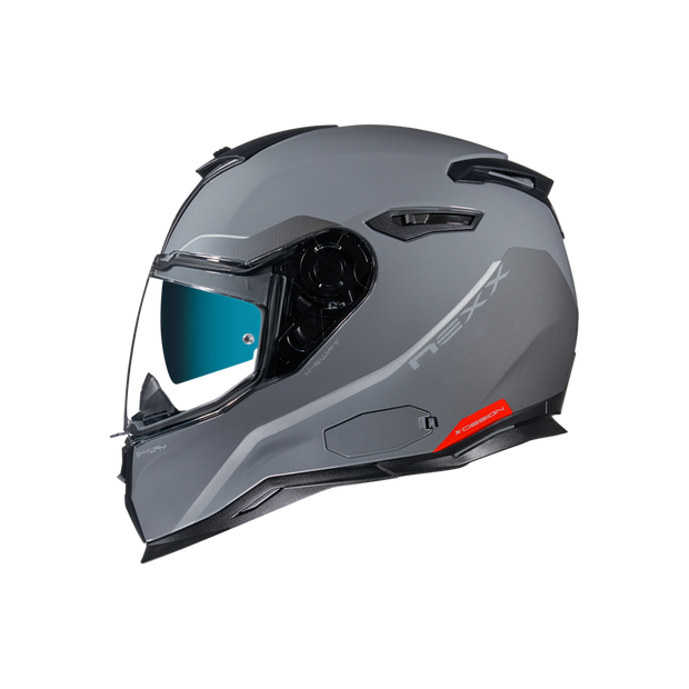 NEXX SX.100 HELMET - SKYWAY RED/GREY