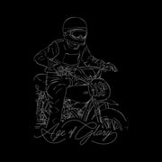 AGE OF GLORY SCRAMBLER T-SHIRT - BLACK - L