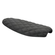 MOTONE "THE BLACKADDER" LOW PROFILE SKINNY DIAMOND STITCH SEAT - BLACK