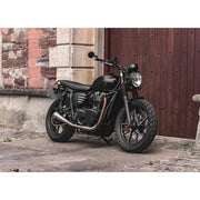 MOTONE "THE VIPER" LOW PROFILE SKINNY RIBBED SEAT - BLACK