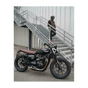 MOTONE "THE VIPER" LOW PROFILE SKINNY RIBBED SEAT - TOBACCO BROWN