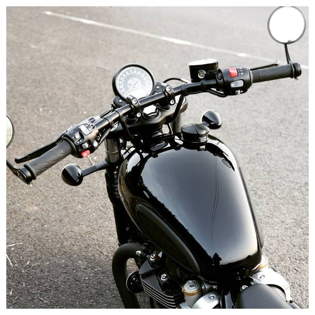 MOTONE UP-AND-OVER RISER KIT FOR ONE INCH BARS - BLACK