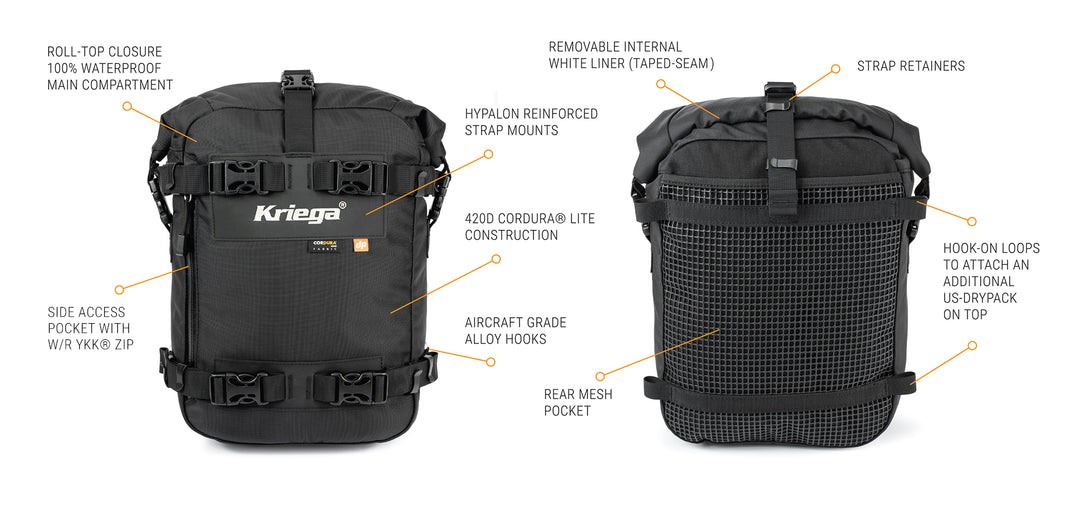 KRIEGA US-10 DRYPACK – Strath Moto