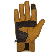 HELSTONS WOLF GLOVES - GOLD/BROWN